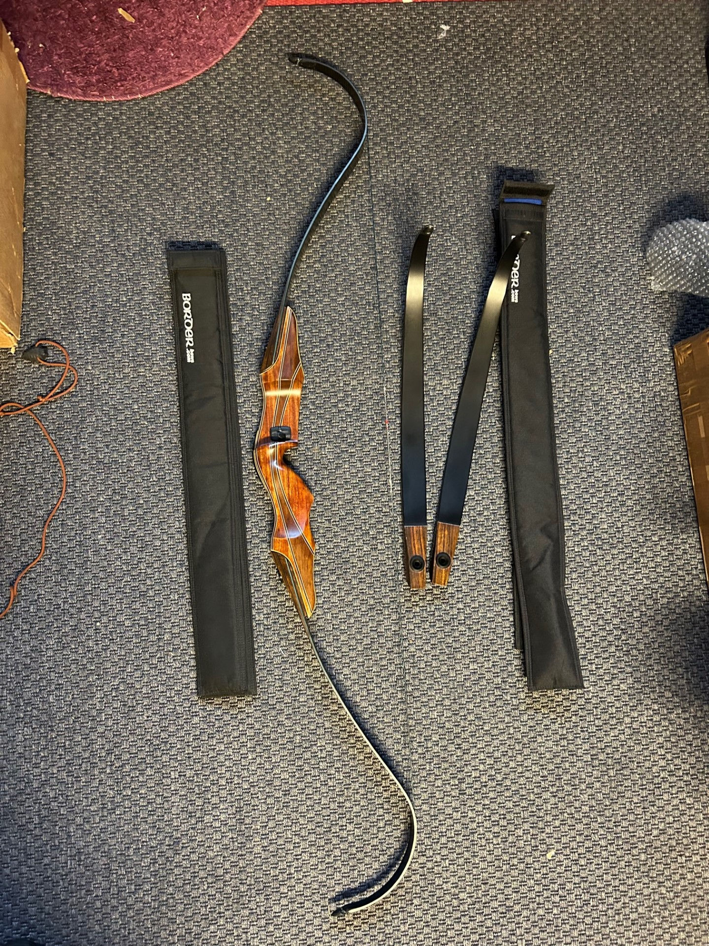 Border Black Douglas Hex 7,2 47# 64" & Hex 6 50# M