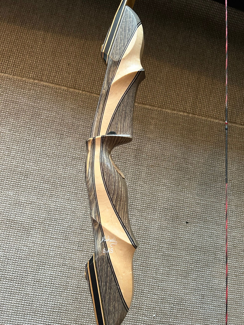 Thumbnail: Andy Michaelis Anthelope, 64" 40# w quiver