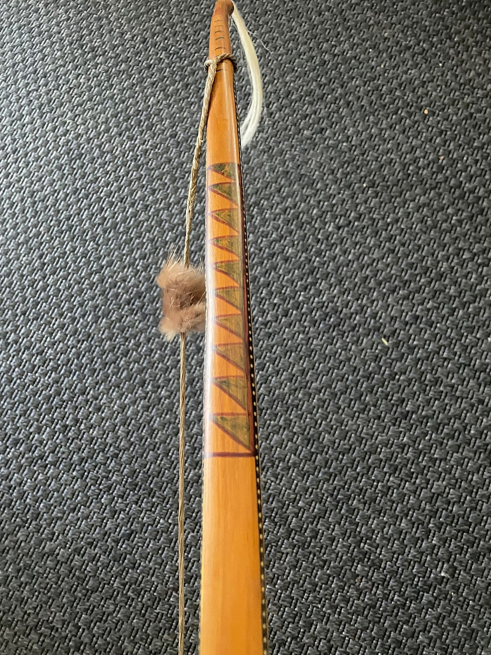 Thumbnail: Ed Scott sinewed shark skin juniper 54" 50@27