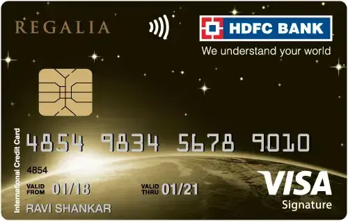 HDFC Regalia credit card