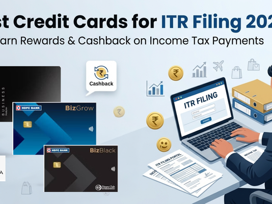 Best Credit Cards for ITR Filing 2026 – Earn Rewards & Cashback on Income Tax Payments