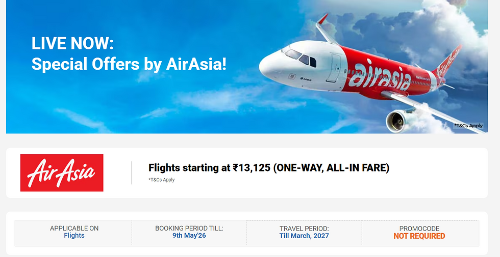 Air Asia Fare Deals