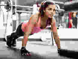 gym, gloves, clothes