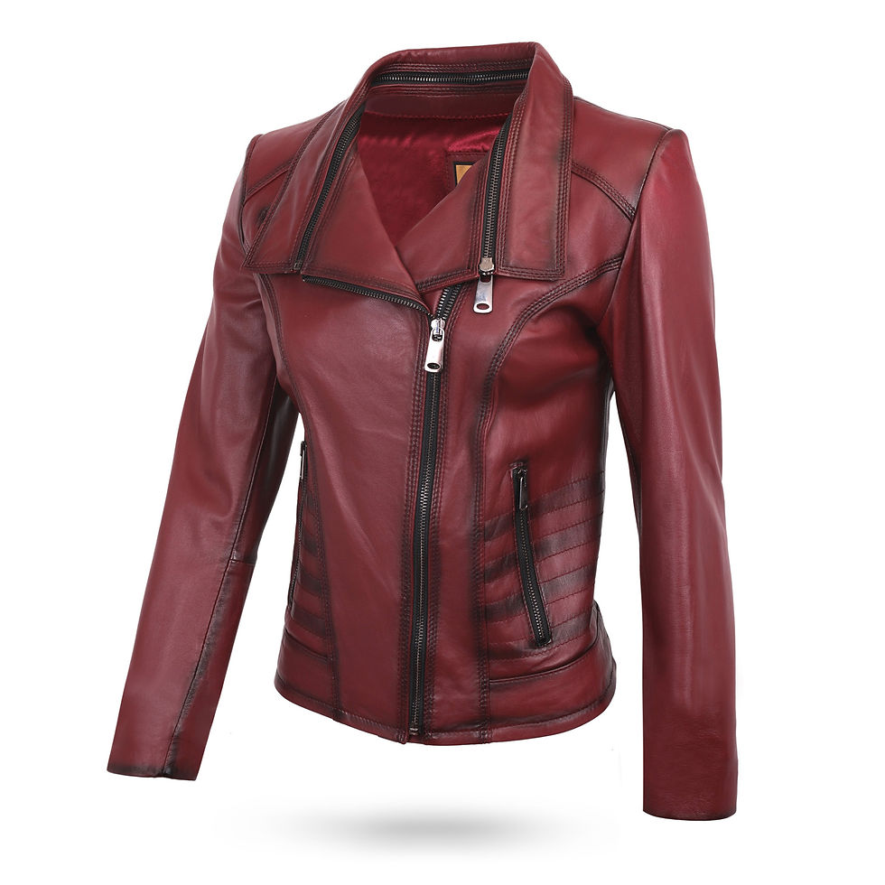 Thumbnail: Nappa Biker Jacket