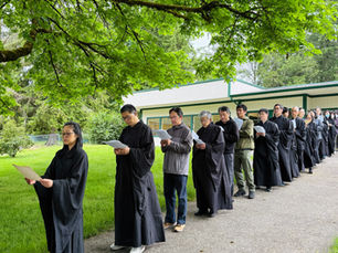 灑淨祈福　啟動道場整修工程