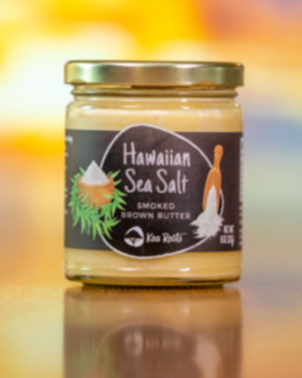 Hawaiian Sea Salt Smoked Brown Butter - 8 oz