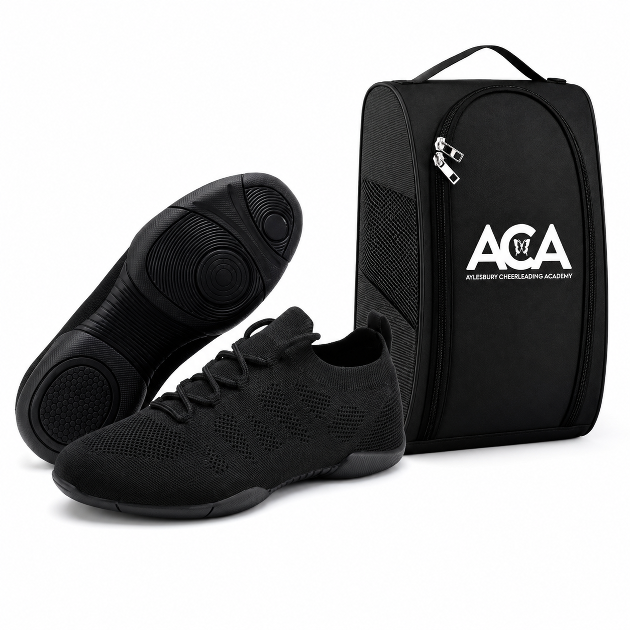 Adult - ACA Black Cheer Trainers & Bag