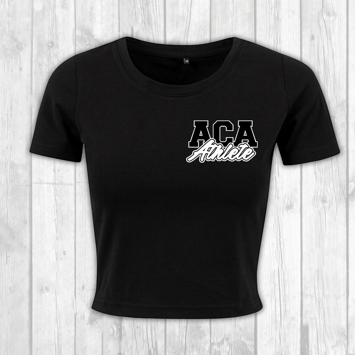 Adult ACA Athlete Crop T-Shirt