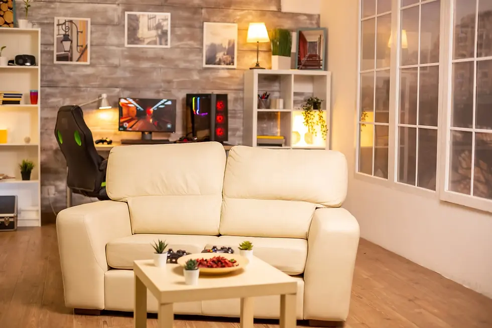 Interior casa protegida por renters insurance