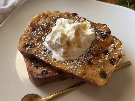 The Best Cinnamon Raisin Sourdough French Toast