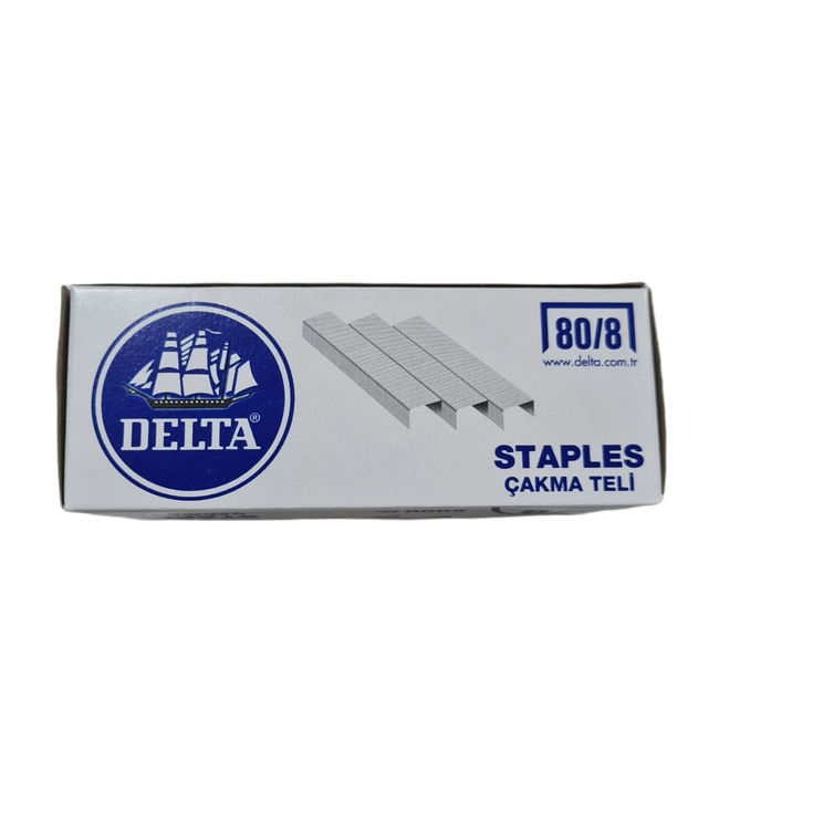 Delta 80/8 Zımba Teli | Mobilya, Döşeme ve Daha Fazlası için Dayanıklı Zımbalama