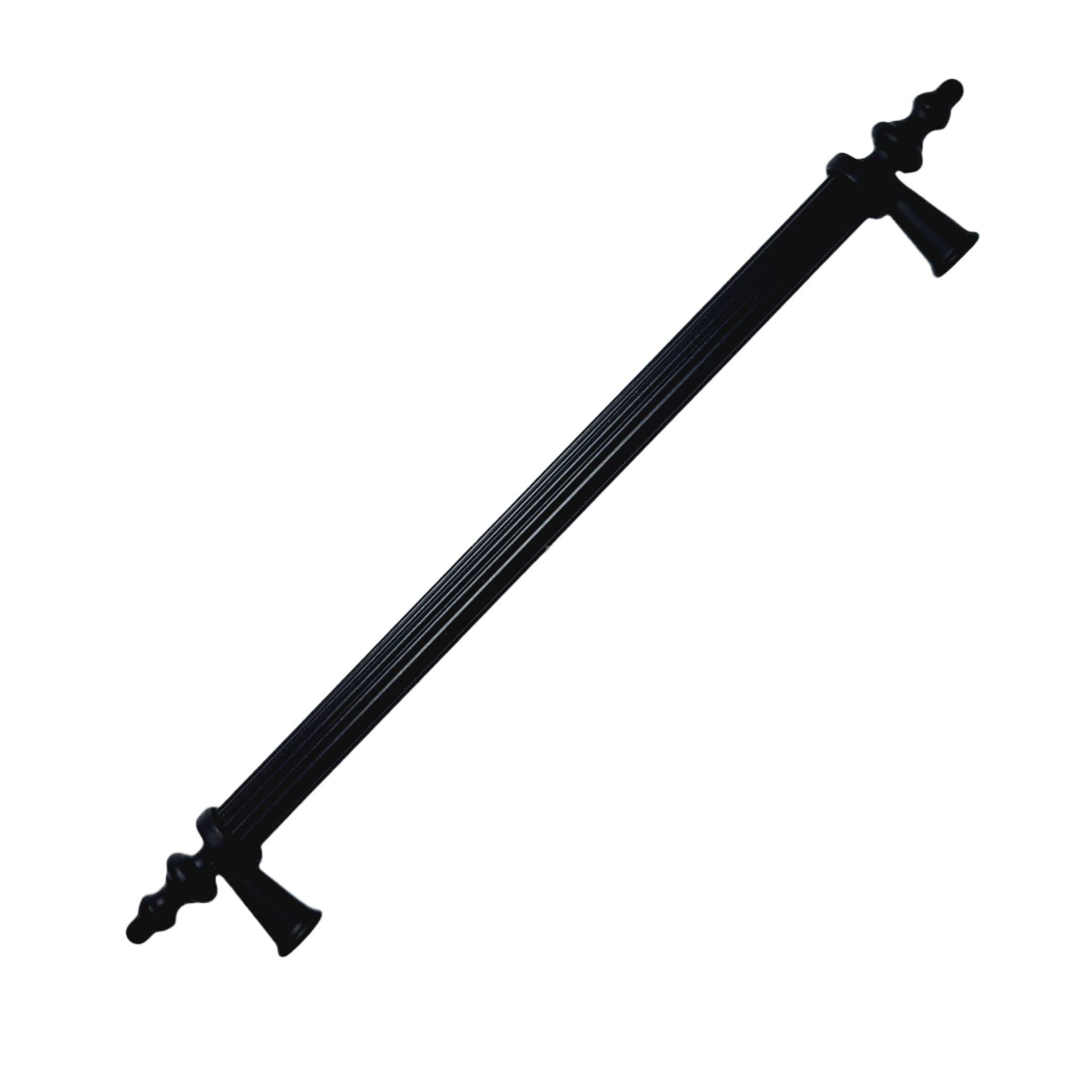 Zirve Çubuk Siyah 224 mm Alüminyum Kulp ( 5 ADET)