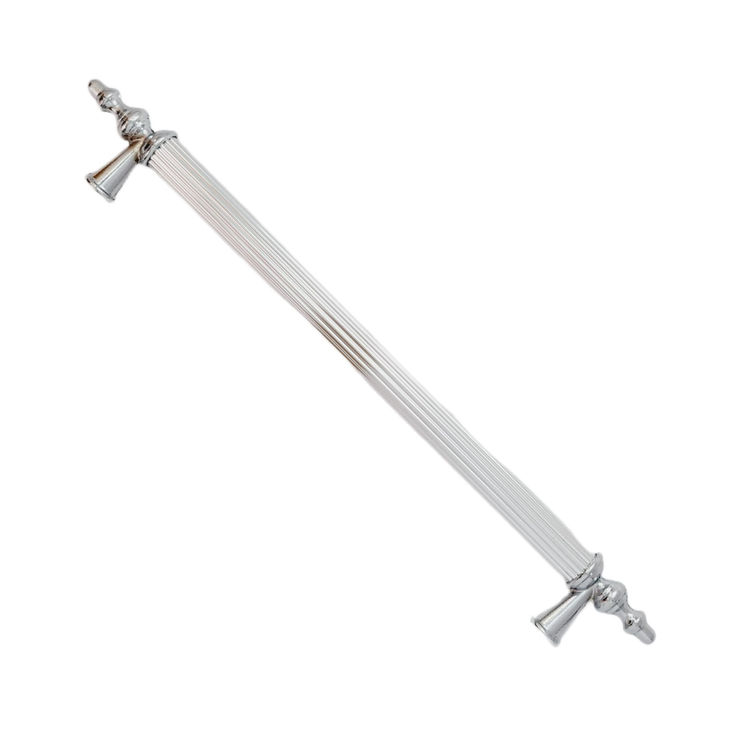 Alüminyum Kulp Zirve Çubuk Krom 224 mm ( 5 ADET )