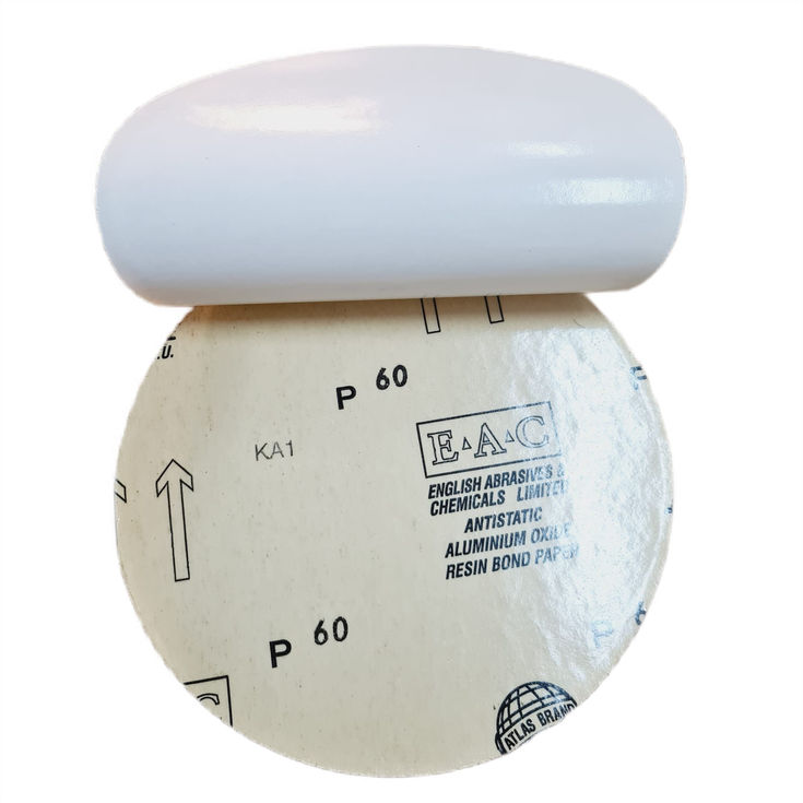 Atlas Yapışkanlı Zımpara Düz Ebat 200 | Kalite 157 | 60 Kum | 5 Adet