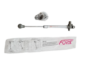 Fors 100N Frenli Gri Renkli Dolap Amortisörü | Yumuşak Açılma ve Kapanma Konforu