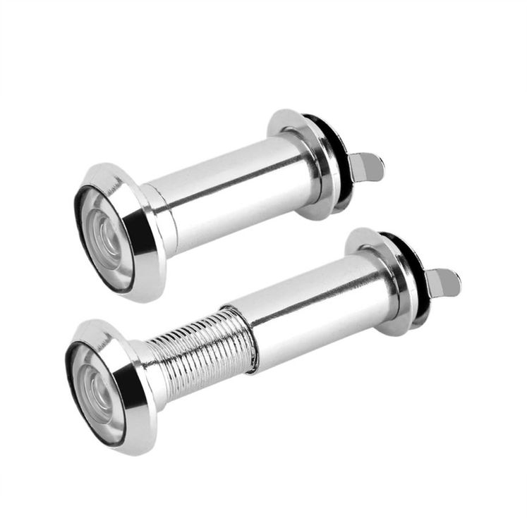 Kapı Dürbünü 35*60 Krom Kapaklı 180°