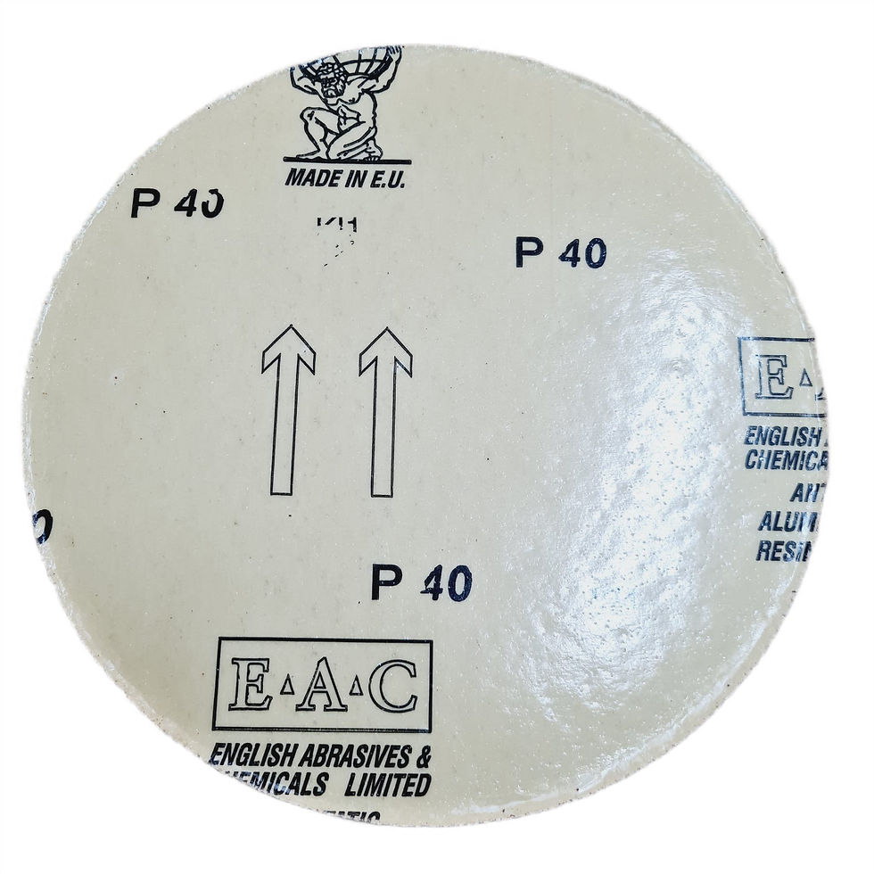 Atlas Yapışkanlı Zımpara Düz Ebat 200 | Kalite 157 | 40 Kum | 5 Adet