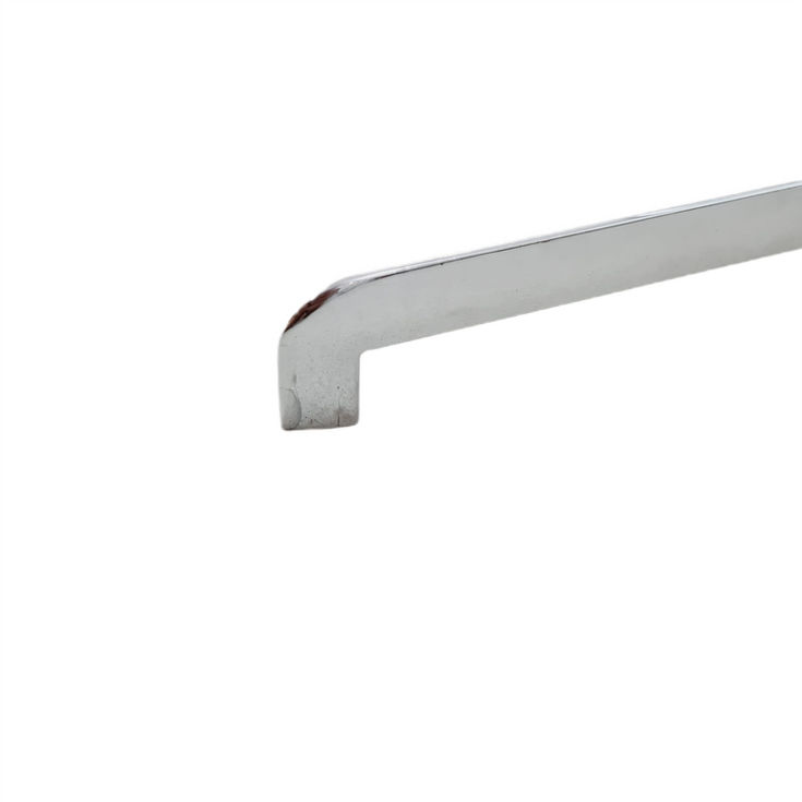 Metal Kulp Diko Krom 224 mm | Dolap Kapak ve Çekmece Kulpu | 10 Adet