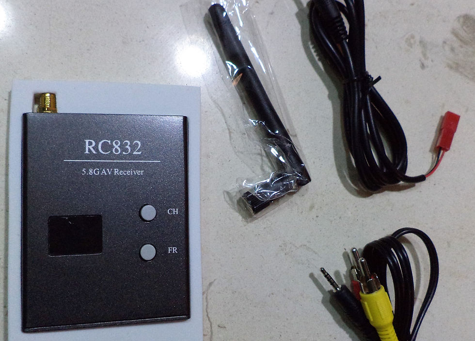 Miniatura: RECEPTOR FPV PARA DRON DE 5.8 GHZ