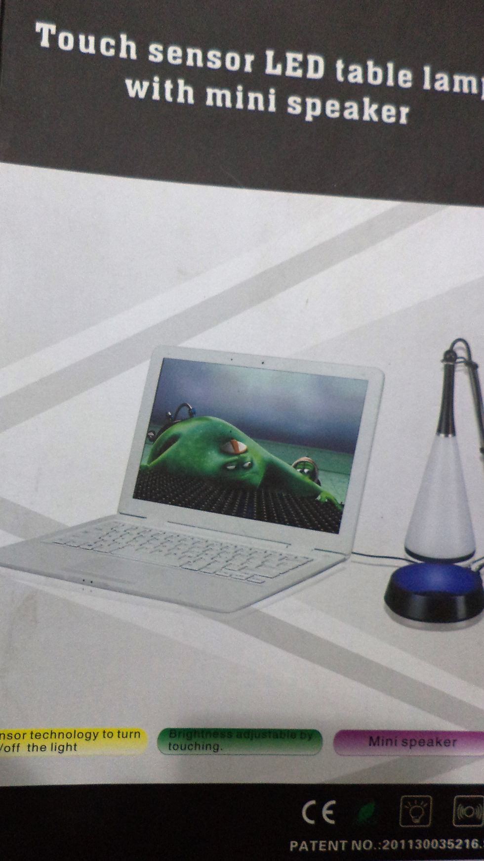 Miniatura: LAMPARA LED TOUCH CON BOCINA