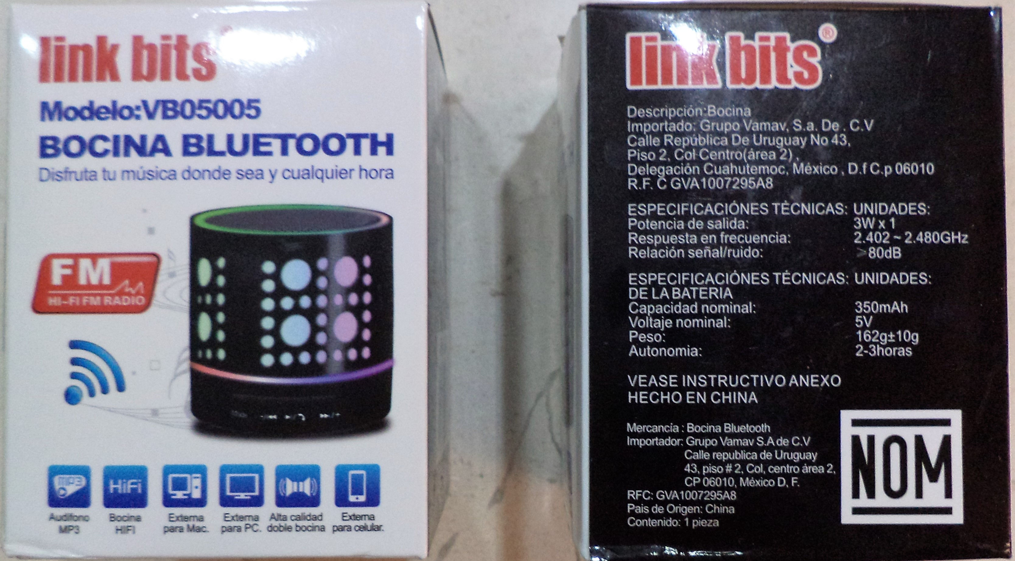 MINI BOCINA BLUETOOTH