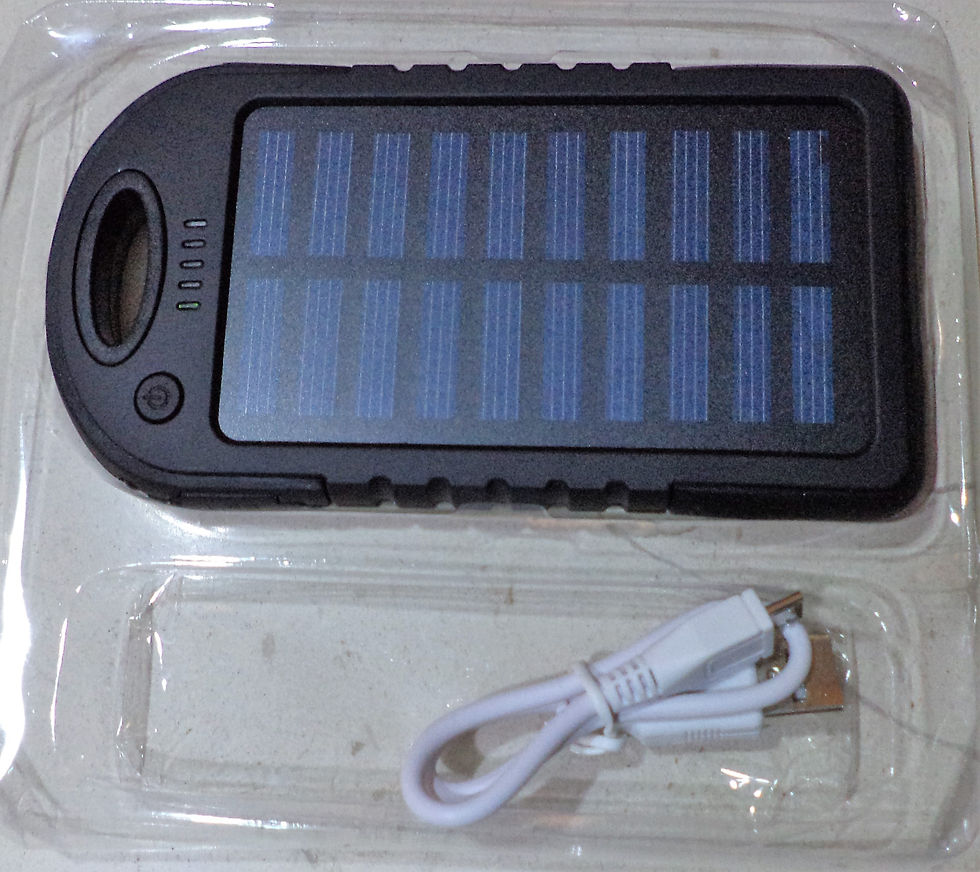 Miniatura: POWER BANK SOLAR