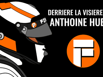 Derrière la visière de... Anthoine Hubert.