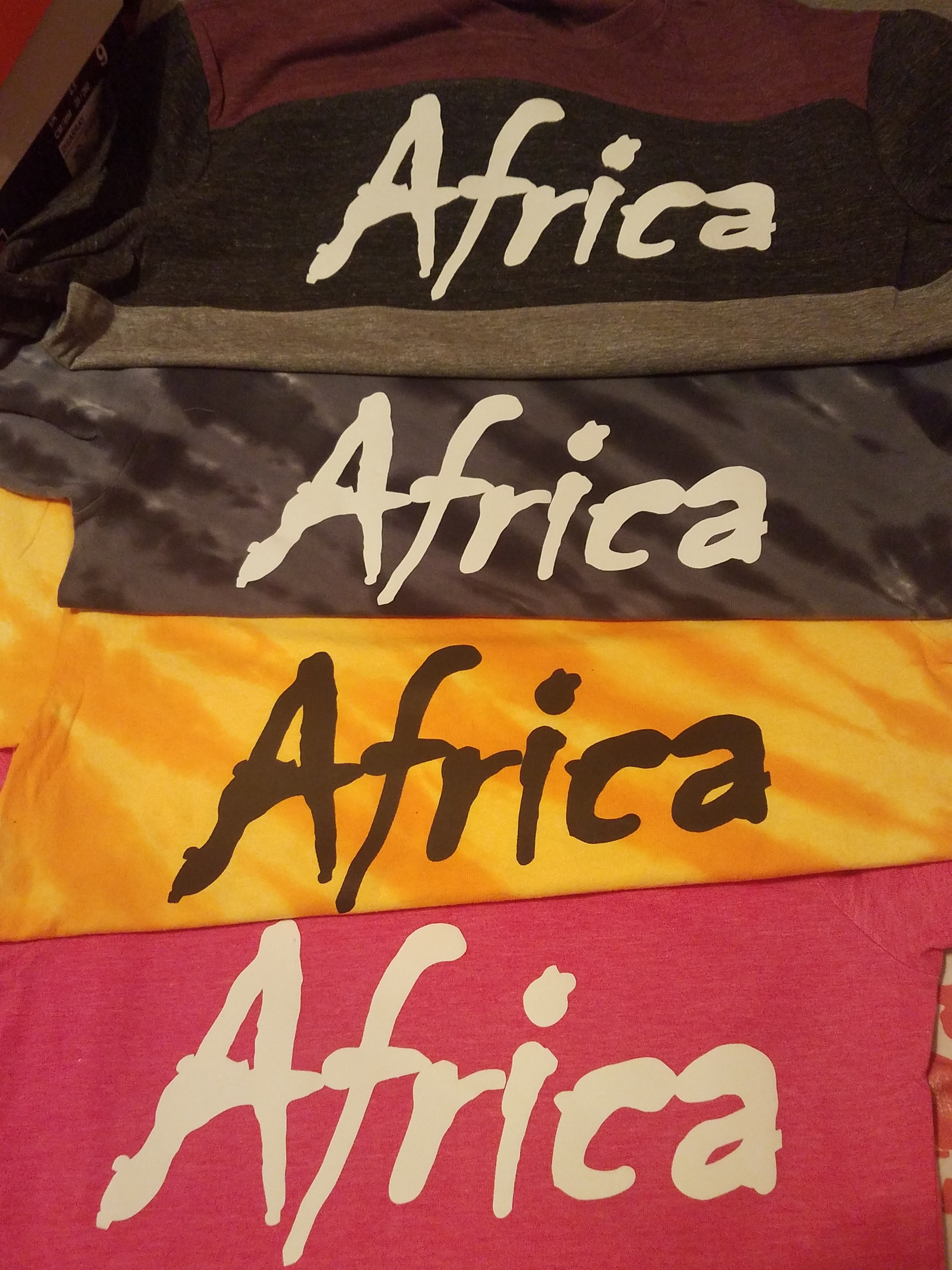 New Africa Puff Tees!