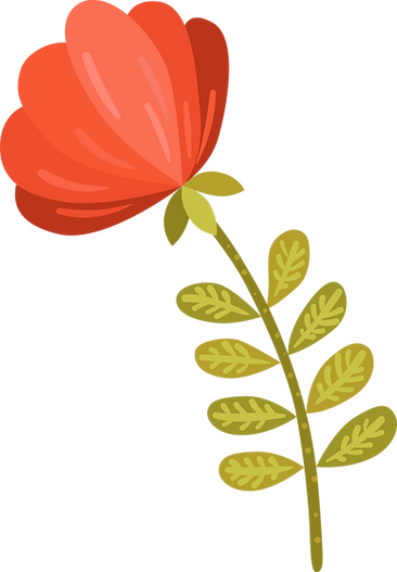Fleur pour représenter la digestion