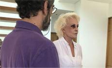 Ana Maria Braga explica motivo de estar com olho roxo