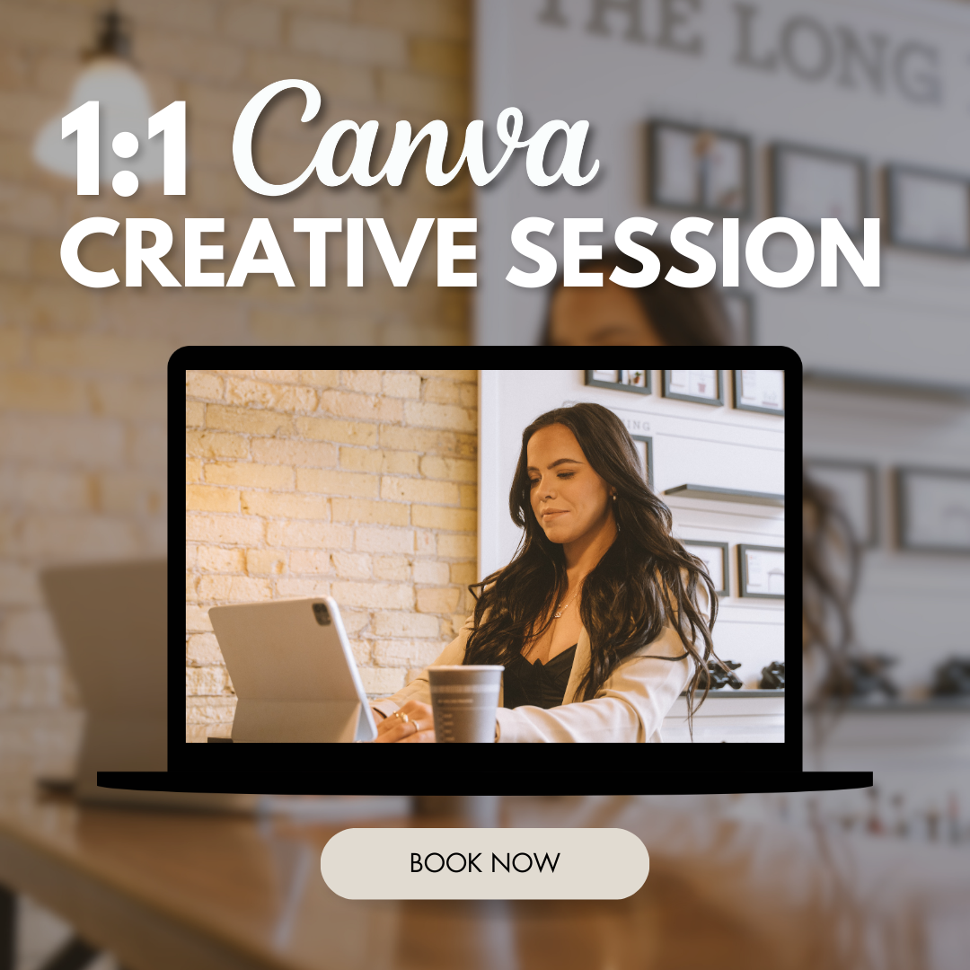 1:1 Canva Creative Coaching Session
