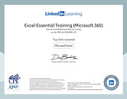 Dana-Vy-Truong-Certificate-Of-Completion-Excel Essential-Training Microsoft-365.jpg