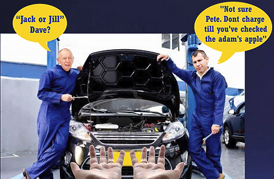 Mechanics To Be Taught How To Identify Transgender Customers