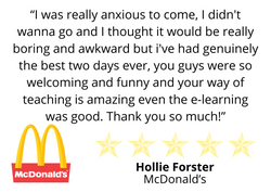 “I was really anxious to come, I didn't wanna go and I thought it would be really boring and awkward