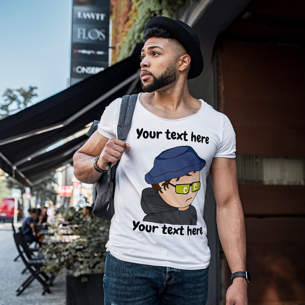 Thumbnail: Blue Shell Banter -  White T-Shirt