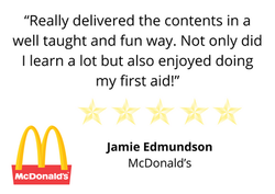 “Really delivered the contents in a well taught and fun way. Not only did I learn a lot but also enj