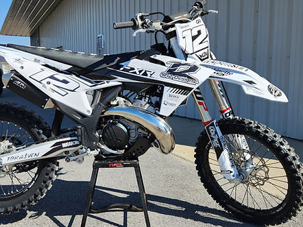 Custom Dirt Bike Wrap