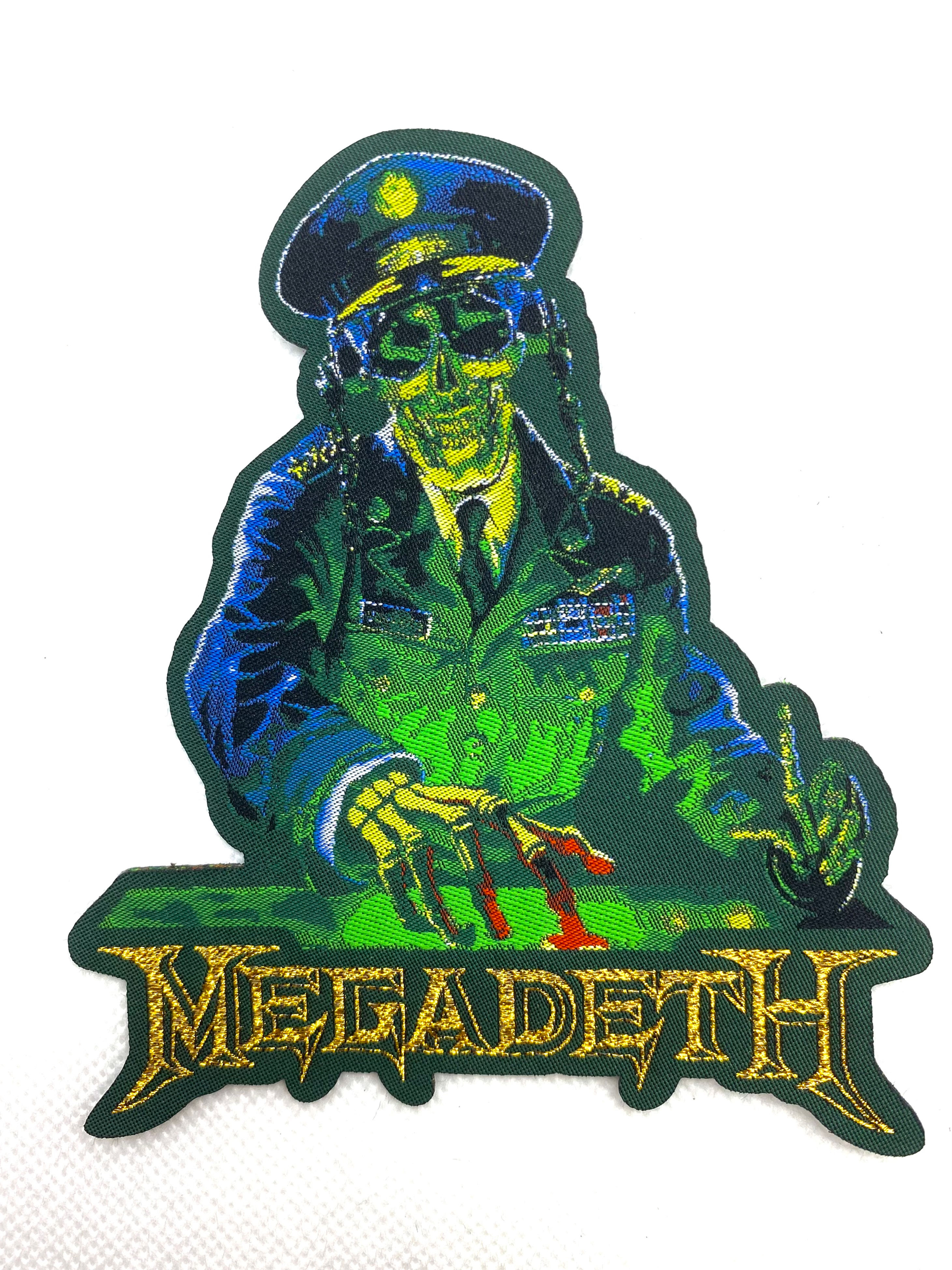 Megadeth Rattlehead Green