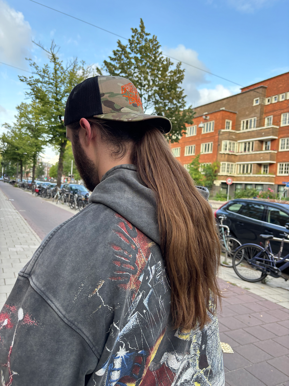 Thumbnail: Battle Jackets London Camo Trucker Hat