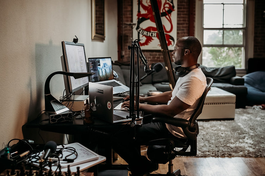 podcast at home