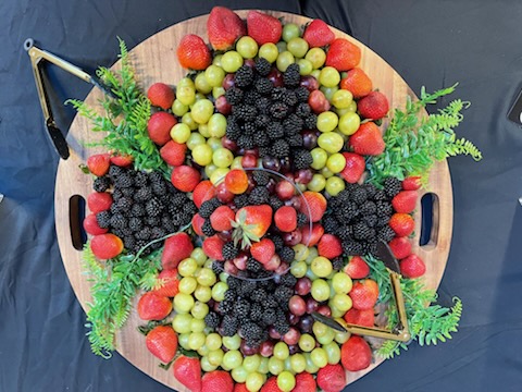 Arranged Food and Objects