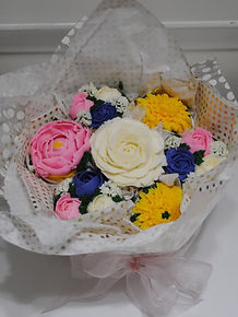 Cupcakes floral bouquet