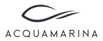 logo acquamarina nero