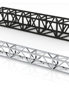 Black Silver Box Truss