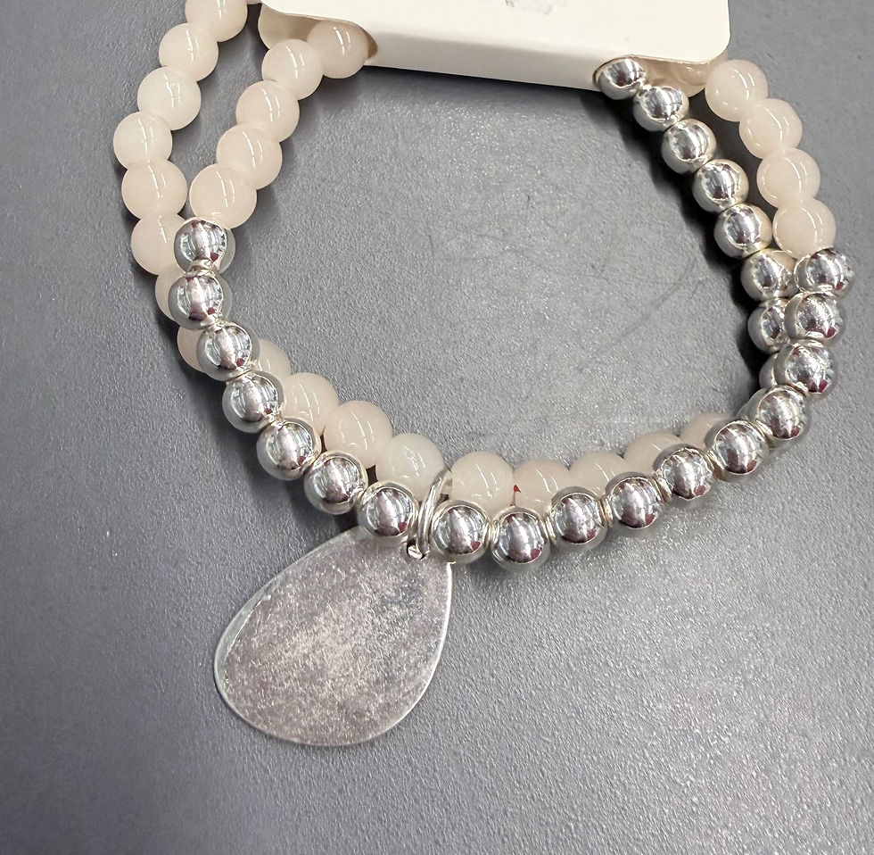 Thumbnail: Beaded disc bracelet