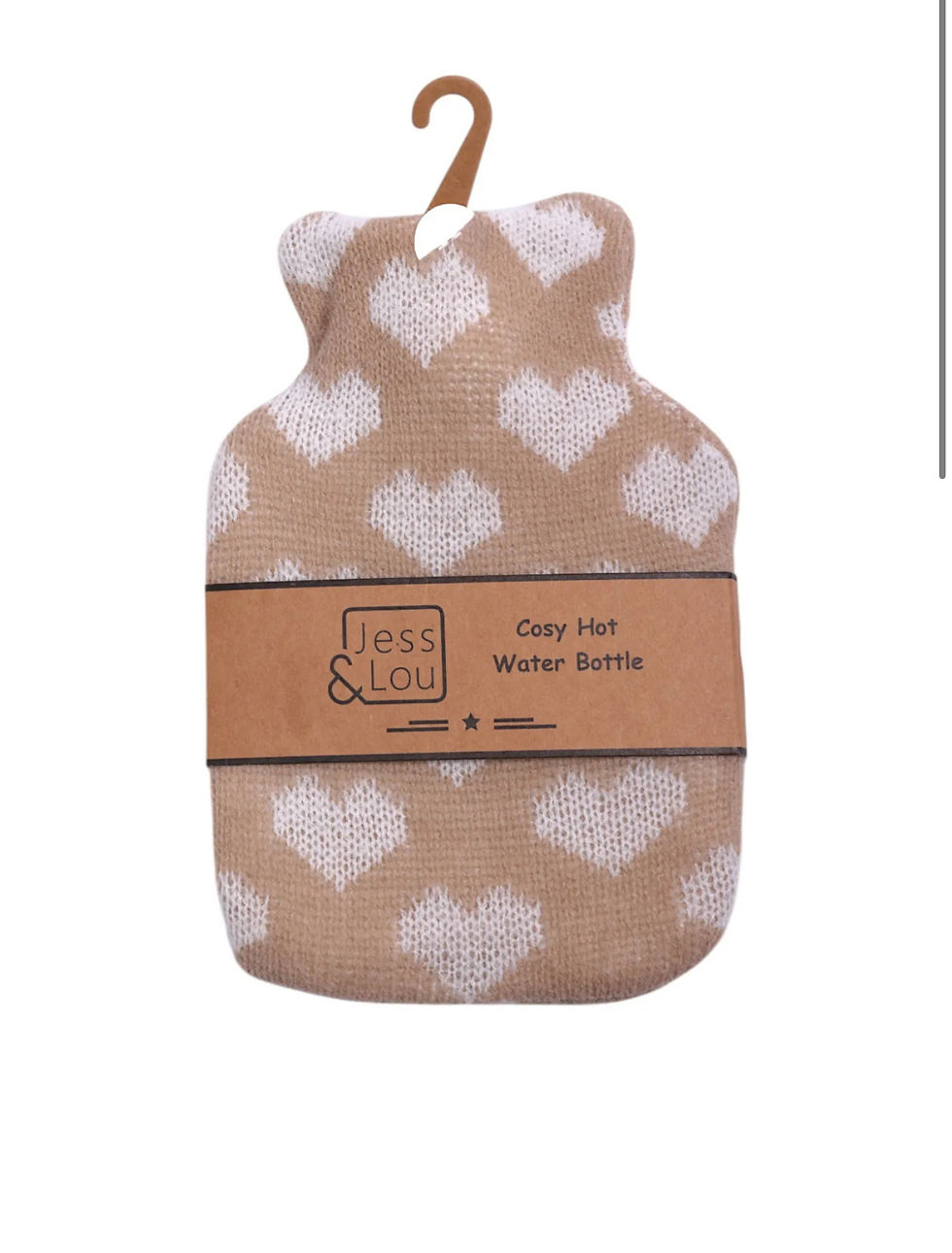 Thumbnail: Heart hot water bottle