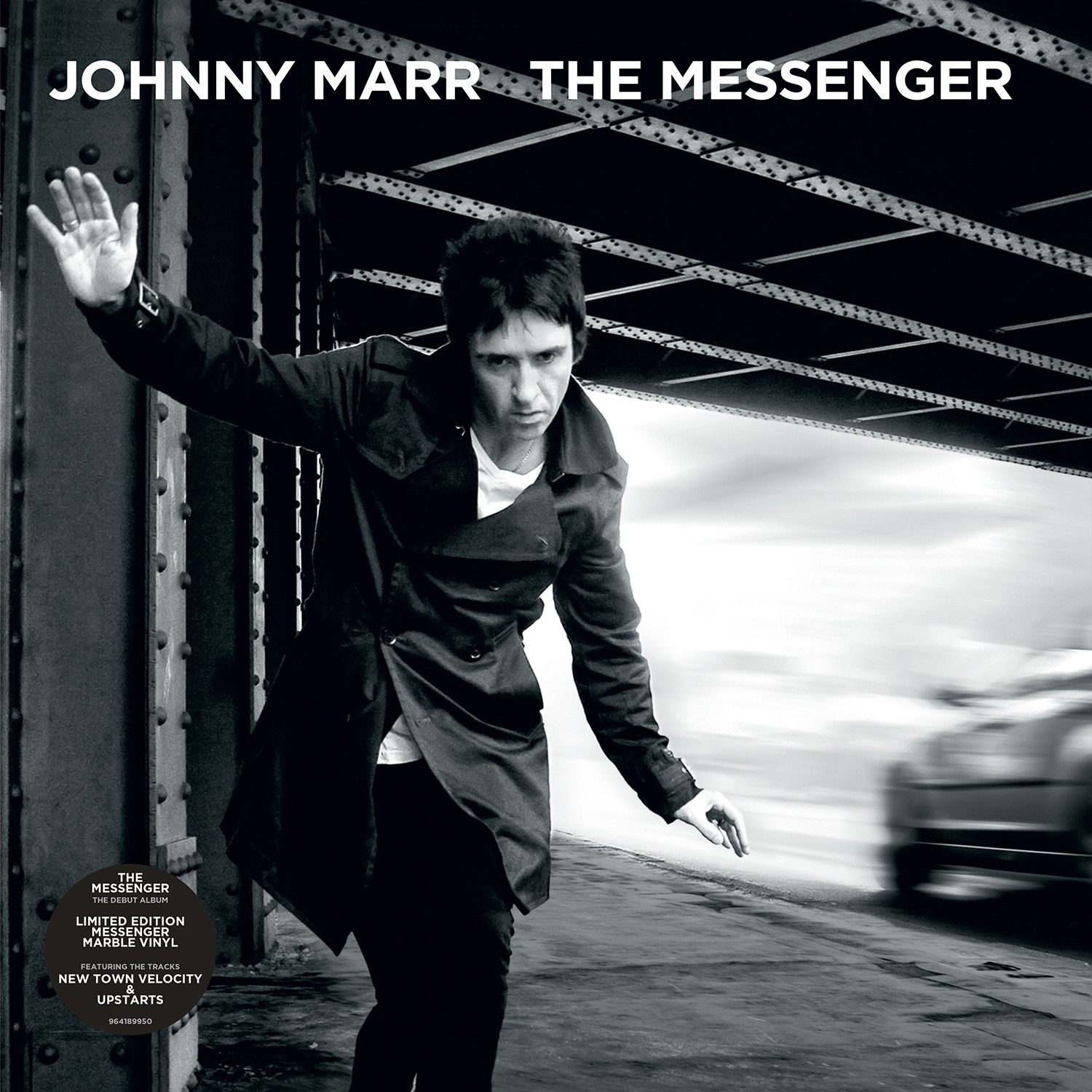 Johnny Marr - The Messenger Marbled VinyLP, Album, Ltd, RE
