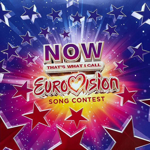 Various Now That's What I Call Eurovision Song Contest Red/Blue Vinyl LP
