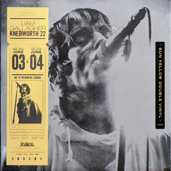 Liam Gallagher Knebworth 22 - Gold 2 x Vinyl LP