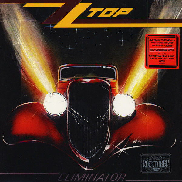 Thumbnail: ZZ Top Eliminator  Vinyl, LP, Album, Reissue, Remastered, Red New Sealed 
